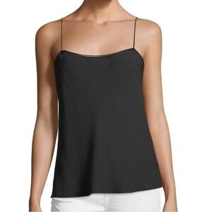 Ted Baker- Black Thin Strap Adjustable Minimalist Tank Top